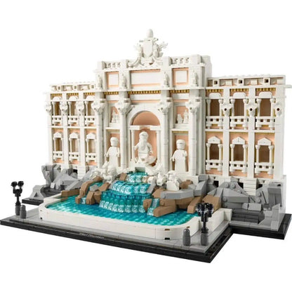 2025 Novo 21062 Bloco de Montar Fonte de Trevi Mundialmente Famosa Brinquedo de Montagem de Tijolos de Arquitetura Mundial para Presentes para Crianças Adultas