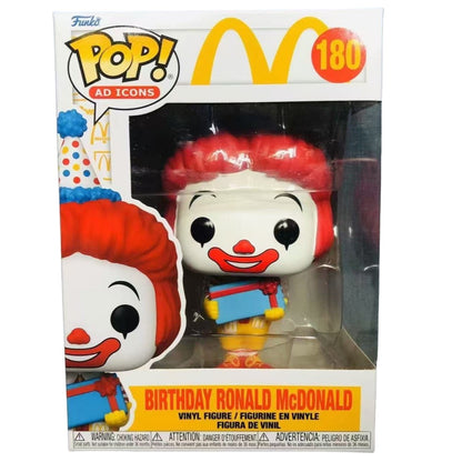 McDonald's Series Boneco de Ação Original Funko Pop Hambúrguer Batatas Fritas Speenee Grimace Brinquedos de Coleção Edição Limitada Presentes