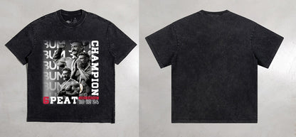 CBUM Workout Tshirt Gym Bodybuilding Men Clothing Oversized Sportwear Cotton US Sized Men Washed T-Shirts