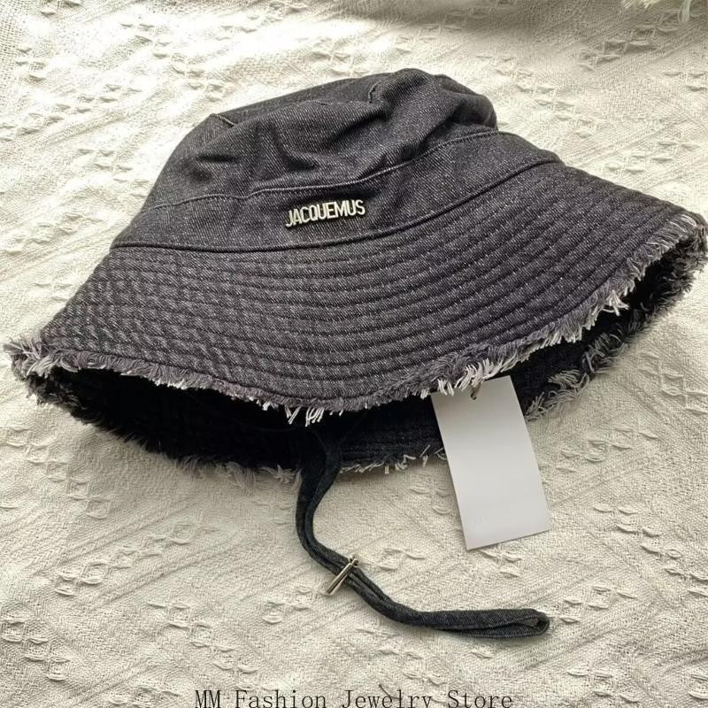 Fashionable Fabric Fabric Hat Adjustable Rope Hat for Women Spring Autumn Outdoor Activity Sun Protective Headwear