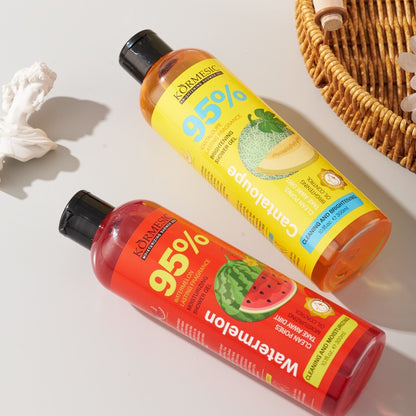 300ml Orgânico Infusão de Frutas Gel de Banho Loção Corporal Lavagem Embelezadora da Pele Banho Clareador Delicado Suave Creme de Cuidado