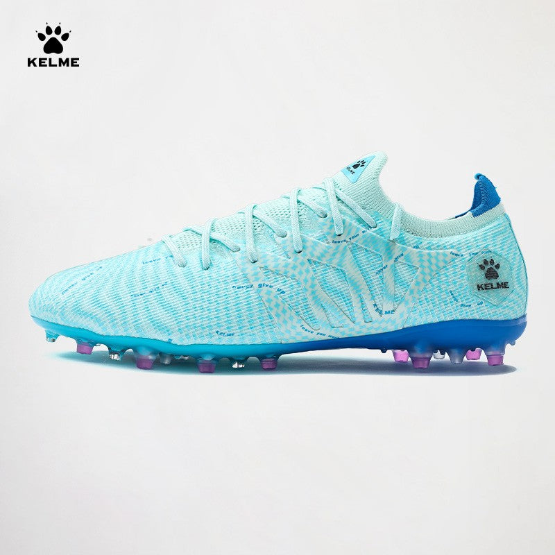 KELME Adult football boots Men's Disease Electric 3.0 Short Spikes Soccer shoes Children's MG Professional Match Training Shoes