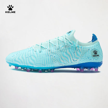 KELME Adult football boots Men's Disease Electric 3.0 Short Spikes Soccer shoes Children's MG Professional Match Training Shoes