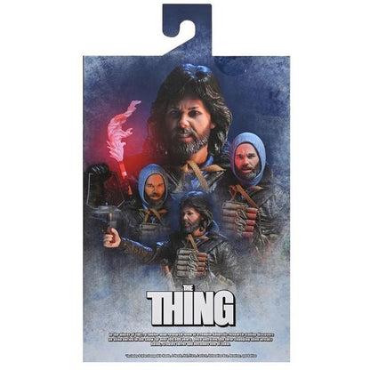 NECA 7 polegadas O Enigma de Outro Mundo Ultimate Macready (Último Confronto) Figura de Ação de PVC Modelo de Brinquedo Decoração Presentes