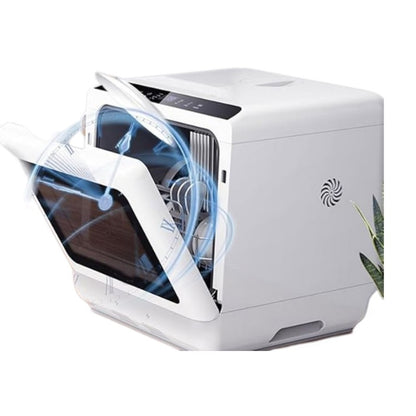 Smart Mini Dishwasher Countertop 6-8 Sets With Air Drying & Sterilization Function For Kitchen