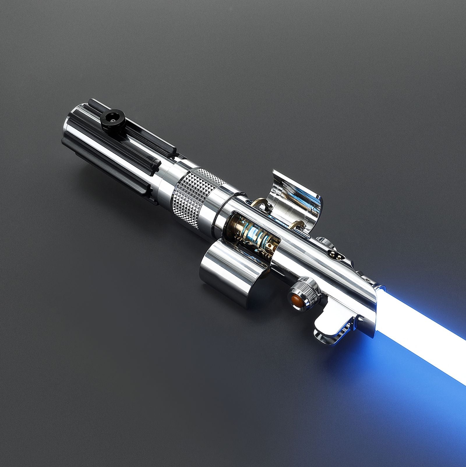 DamienSaber Anakin EP3 Lightsaber Xeno3.0 Sensitive Pixel Smooth Swing Light Saber Heavy Dueling Metal Hilt with Bluetooth