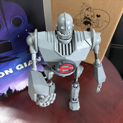 30 CmO Gigante de Ferro Figura O Gigante de Ferro Selecione o Modelo de Batalha Peças de Liga de Ação Figura Modelo Robô Brinquedos Colecionáveis Presentes de Aniversário