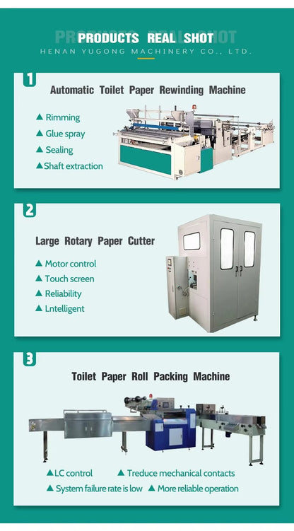 Toilet Tissue Paper Manufacturing Equipment Toilet Paper Vending Machine