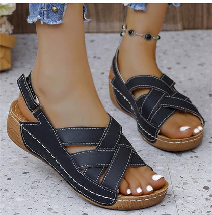 Women Sandals Shoes Summer Beach Shoes Woman Party Sandals For Women Wedge Ladies Shoes Non-Slip Footwear Women Sandal Female