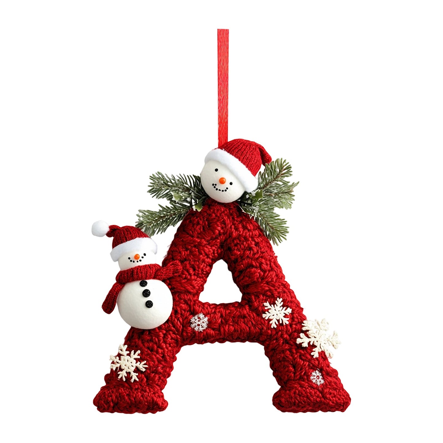 26 Letter Christmas Tree Hanging Personalized Christmas Letter Decoration Holiday Ornaments Christmas Tree Ornaments 2025