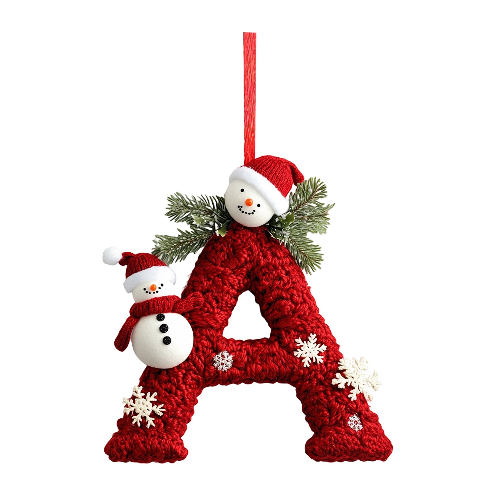 26 Letter Christmas Tree Hanging Personalized Christmas Letter Decoration Holiday Ornaments Christmas Tree Ornaments 2025