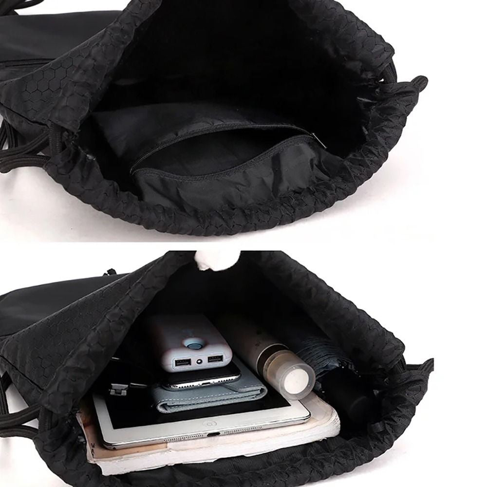 1Pc Foldable Waterproof Gym Bag Fitness Backpack Drawstring Shop Pocket Hiking Camping Beach Swimming Men Women Sports Bags