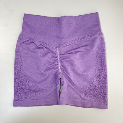 Ignite Shorts for Women Scrunch Bum Gym Shorts Fitness Mid Waist Seamless Yoga Shorts Butt Lifting Workout Short Leggings