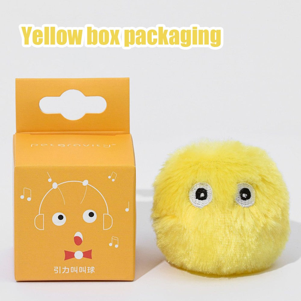Bola Interativa 1/3 Peças Brinquedos Inteligentes para Gatos e Cães Pelúcia Elétrica Catnip Brinquedo de Treinamento para Gatinhos Produto para Animais de Estimação com Som de Toque Bola Que Ronrona