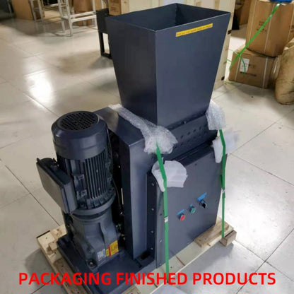 S200 Small Micro Shredder Dual Axis Silent Version 220V Plastic Waste Environmental Recycling Tear Apart Plastic Bottles Rubber