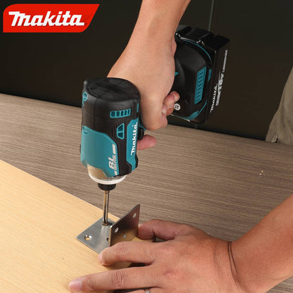 Parafusadeira de Impacto Makita DTD171 18V Brushless Chave de Fenda Recarregável Furadeiras Ferramentas Elétricas Sem Fio
