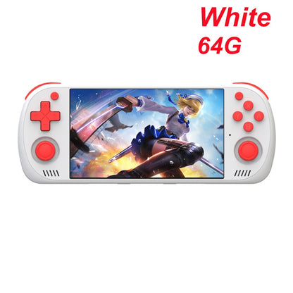 BOYHOM R50H Retro Handheld Game Console 5.1 Inch HD Screen RK3326 Chip 64GB/128GB Classic Portable Video