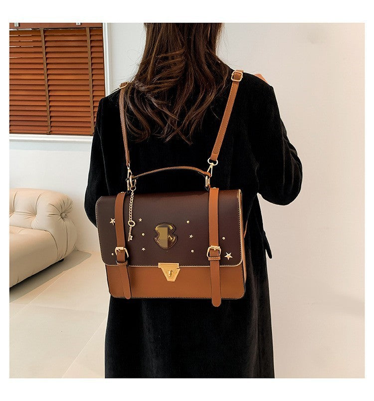 Magic Academy Style Cambridge Bag Handheld Crossbody British Style Postman Bag