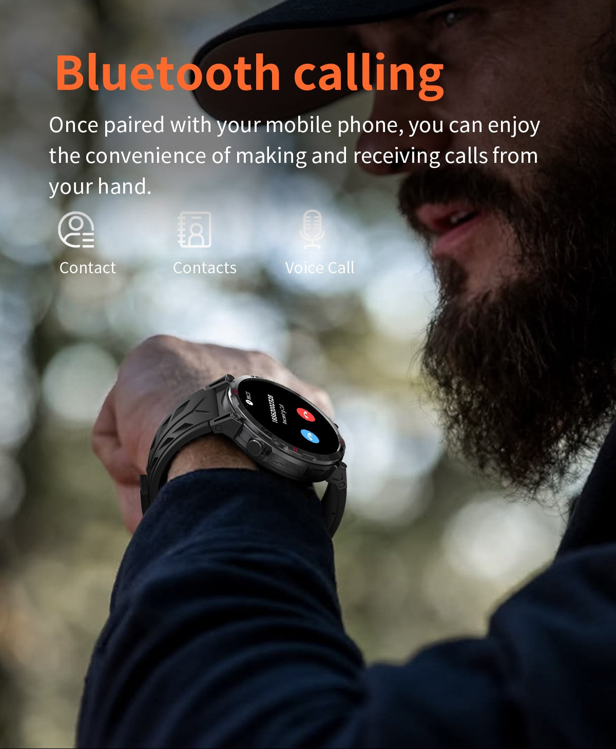 Smartwatch Esportivo 2025 com GPS, GPT, AMOLED de 1,56 polegadas, 488*488, Monitoramento de Frequência Cardíaca, Oxigênio no Sangue e Pressão Arterial, 3ATM