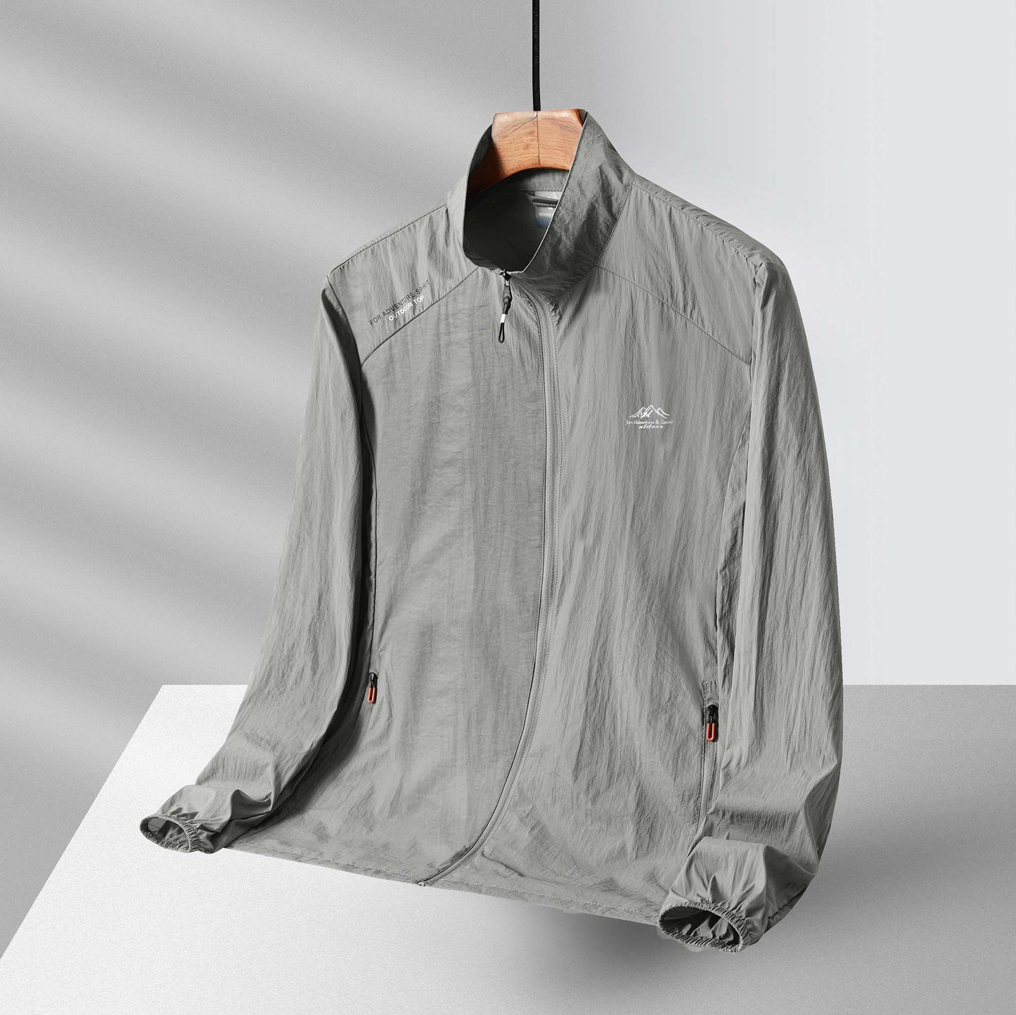 Summer Men's Sun Protection Casual Windproof Water resistant Ultrathin Jacket