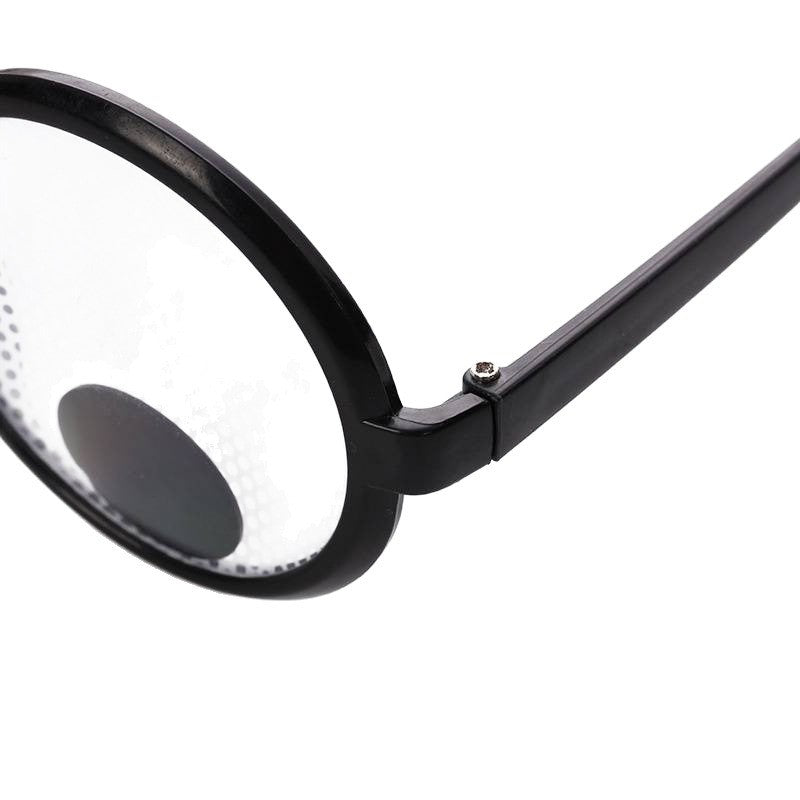Funny Glasses for Cosplay Eyeball Rolling Glasses Costume Eyeglasses Halloween Costumes Accessory XKYJ01