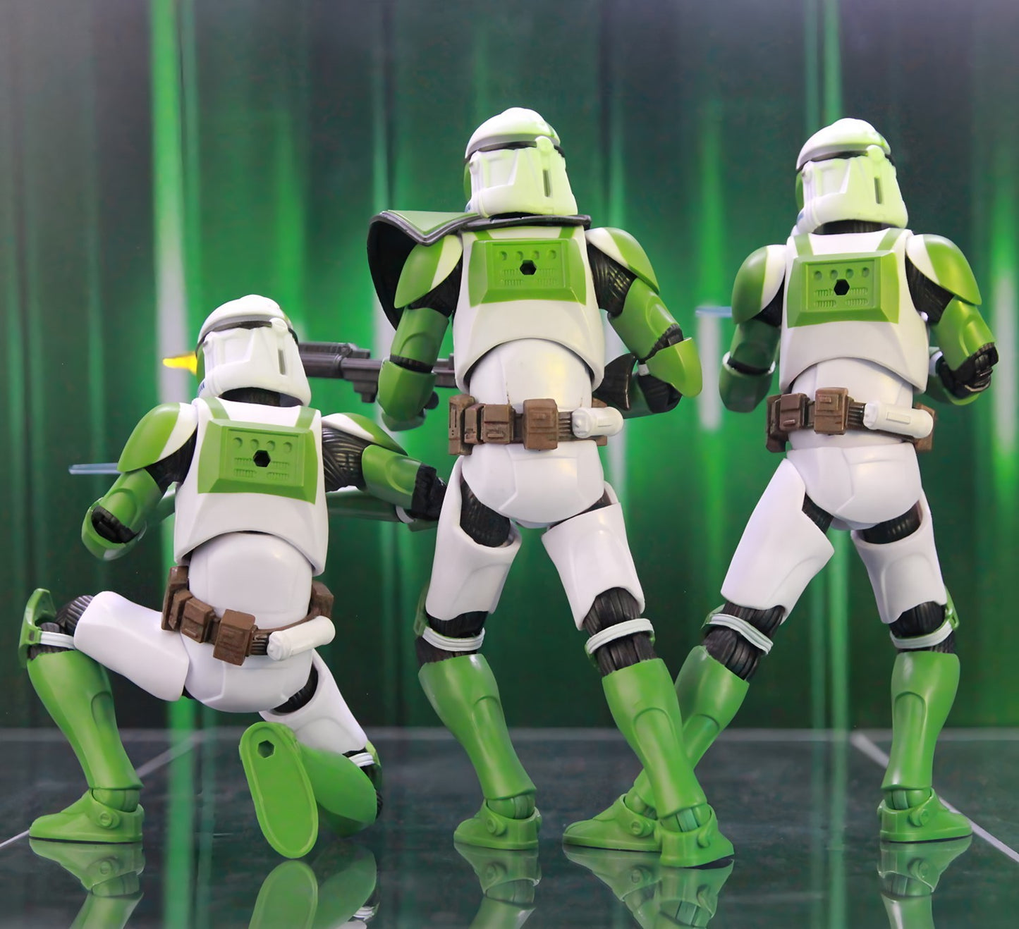 New Body(JOV3.0) - Star Wars 104th Trooper Wolf Pack Boost Sinker Comet Kamino ARC Trooper Grey Team 6" Boneco Articulado Brinquedos de Clone