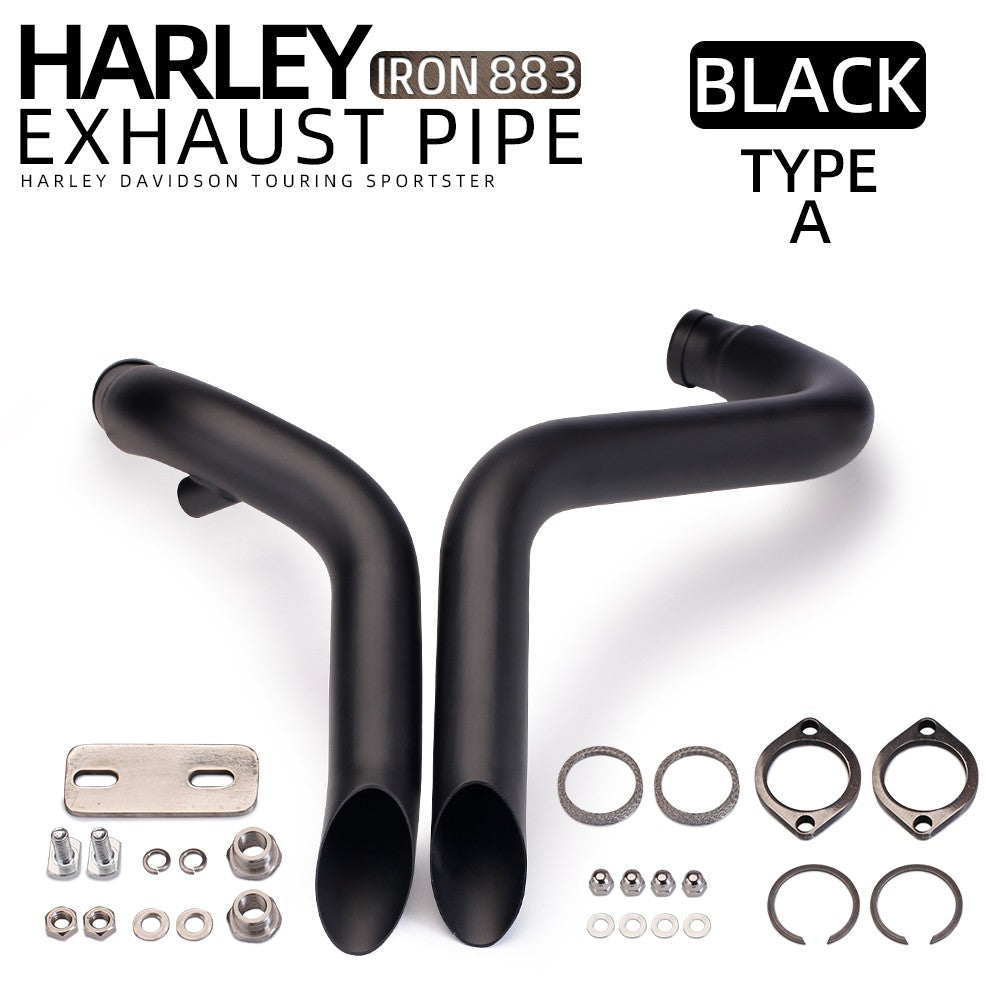 Motorcycle Exhaust Escape Sportster Motorcycle Exhaust XL883 Elbow Bike For Softail Sportster 883 1200