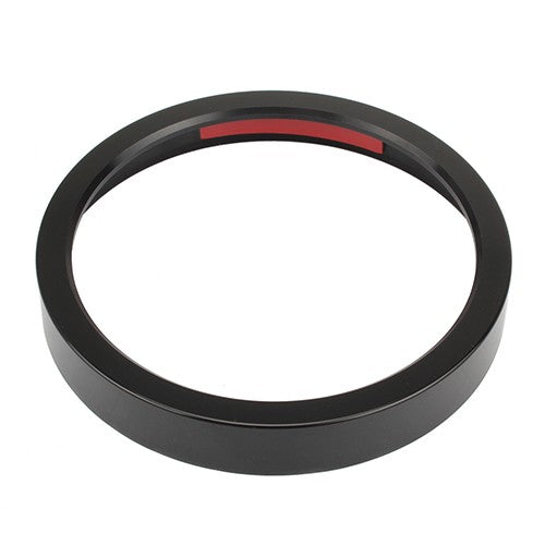 Motorcycle Speedometer Trim Bezel Trim Ring Aluminum For Harley Sportster 883 1200 Dyna Street Bob Low Rider Black/Chrome