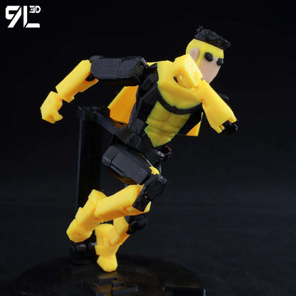 Boneco de Ação Multiarticulado 3D Impresso Dummy13 Homem-Aranha 9L3D Colecionável Marvel com Braços Articulados Boneco para Animação Stop Motion