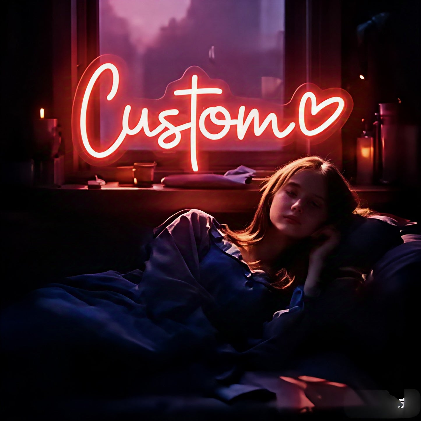 Custom Name Neon Sign Personalized Birthday Gifts Decoration Bedroom Wall LED Neon Lamp Your Text Business Logo Night Light