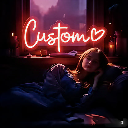 Custom Name Neon Sign Personalized Birthday Gifts Decoration Bedroom Wall LED Neon Lamp Your Text Business Logo Night Light