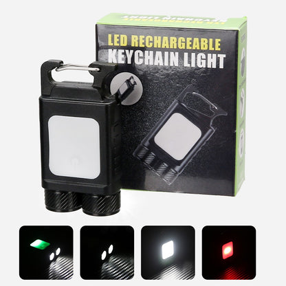 COB High Power LED Flashlight USB Rechargeable Waterproof Lamp For Camping Hiking Fishing Portable Flashlight Emergency Lantern