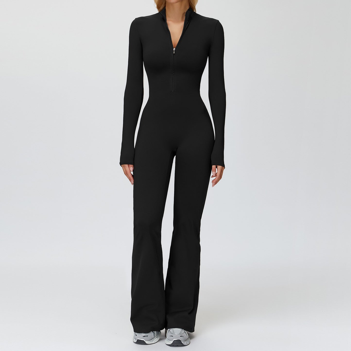 Women Long Sleeves Gym Suit Women Yoga Clothing Sportswear Sports Jumpsuit Female Workout Bodysuits Fitness One-Piece Suit