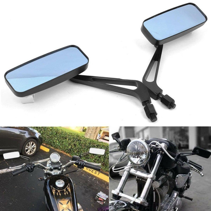 2pcs Motorcycle Rear View Mirror for Harley Motorcycle Rear View Mirror Dynorphin Softail Sportster Touring Electroplating