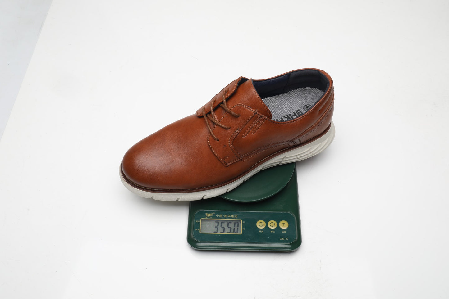 BHKH Male Sneakers Autumn/Winter traf Leather Men Casual Shoes Business Work Office Lace-up Dress shoes For Men Size47
