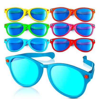 Jumbo Party Sunglasses Plastic Funny Oversized Sunglasses Prop Party Favors for Adults Festival Summer Swim Holiday Supplies
