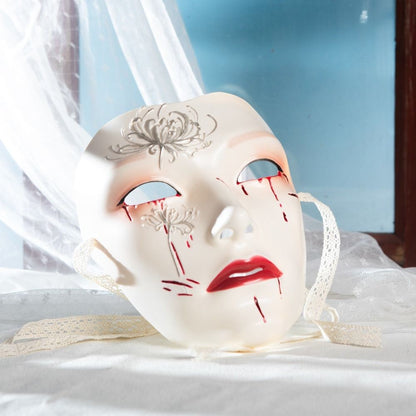 Novelty Masquerade Mask Male Beautiful Party Supplies Ancient Style Face Mask Hanfu Costume Accessories Anime Cosplay Props Show