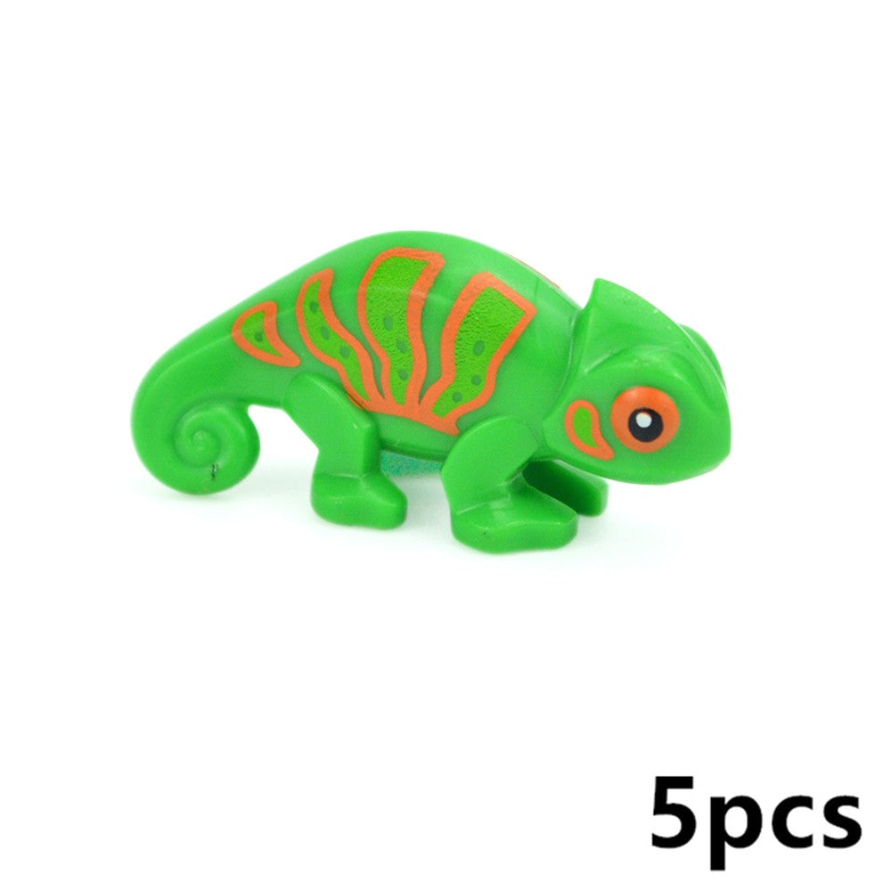 Creative DIY Model cute little Animal MOC Brick Building Blocks Pet Zoo Dog Duck Tortoise Penguin Cat Pig Bird Rabbit Toys