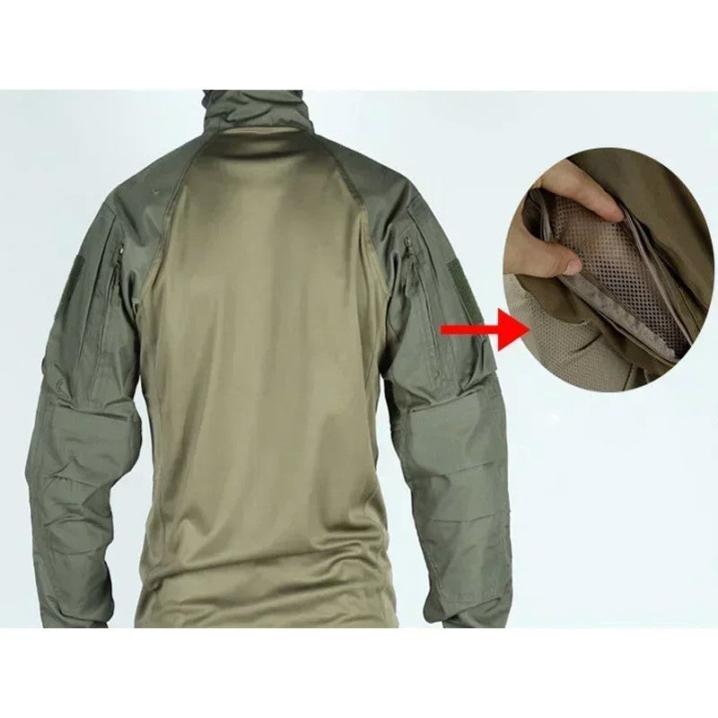 UF PRO Pioneer Frog Suit Summer Quick Drying Training Top G3 Tactical Clothing CP Camouflage Bullet Camping and Hunting Jacket
