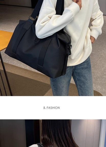 Lightweight Large-Capacity Travel Bag Women's Short-Distance Duffel Men's Business Handbag Sports Fitness Backpack for On-the-Go