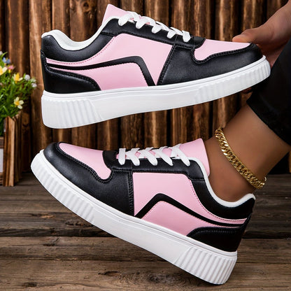 Fashionable Women's Sneaker, Light and Casual, with Stripes, Lace-up Low Top, Eva Outsole and Cloth Insole