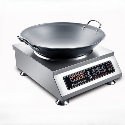 Fogão de indução comercial 3500W côncavo de alta potência fogão elétrico de fritar 4200W wok elétrico fogão de indução