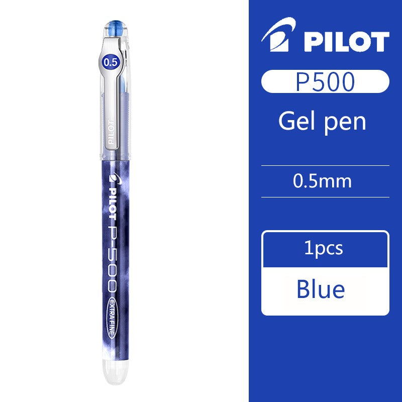 1pcs Japan Pilot Gel Pen P500/P700 for Writing Exam 0.5/0.7mm Signature Direct Liquid Large Capacity School Office Supplies