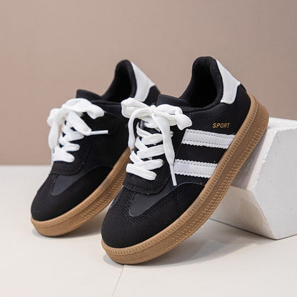 Children Tennis Shoes 2025 New Simple Kids Sneakers for Girls Patchwork Non-slip Boys Causal School Running Sneakers Non-slip