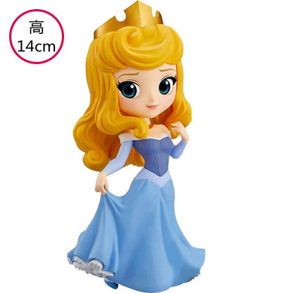 Original Qposket Princesa Disney Gelo e Neve Amor Estranho Elsa Ariel Bela Aurora Branca de Neve Sereia Mulan Boneca de Brinquedo Fofa
