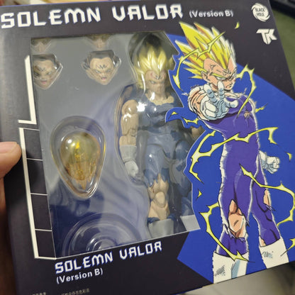 Black Hole Toys & TK Dragon Ball SHF Super Saiyan SSJ Majin Vegeta Battle Damage Full Power Anime Action Figures Models toys