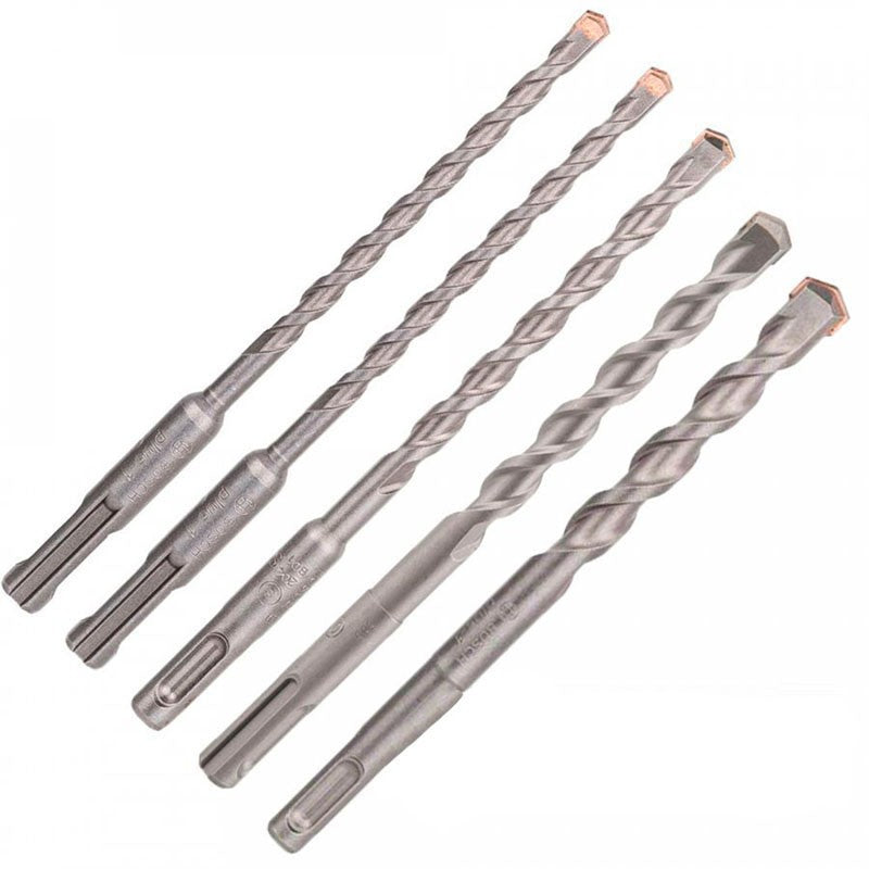BOSCH 2608579120 SDS-plus Brocas Multifuncionais 5 PEÇAS Para Concreto/Alvenaria Haste Redonda 4 Pontas Acessórios para Ferramentas Elétricas