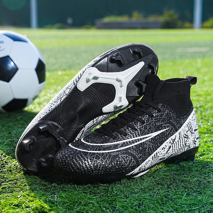 Superfly FG Football Boots Outdoor Soccer Cleats Shoes Soft Sport Professional Shoes Breathable Comfortable Boots Plus Size