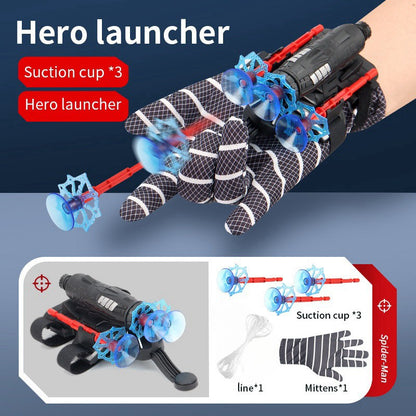 Personagens de Anime Brinquedos Infantis Brinquedo de Pulso Conjunto Bonecos de Ação Novo para Luva Lançadora Homem-Aranha Conjunto Bonecos de RPG Hobbies