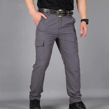 Male Cargo Pants Men Army Military Tactical Pants Streetwear Jogger Trekking Hiking Mountain Work Tourism Trousers Slim Fit